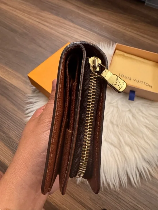 Louis Vuitton Monogram Brown Compact Wallet